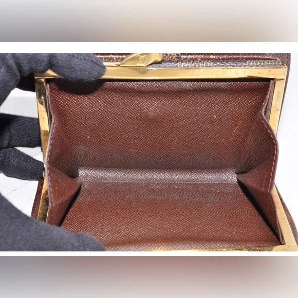 Louis Vuitton Damier Ebene French Purse Wallet EUC - Picture 8 of 12